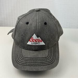 Coors Light Gray Baseball Cap OC Headwear Hat Official Licensed Product